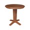 International Concepts 36 in. Solid Wood Round Top Pedestal Dining Table - 35.9 in. High, Distressed Oak K42-36RT-23B-36 - alternate 1